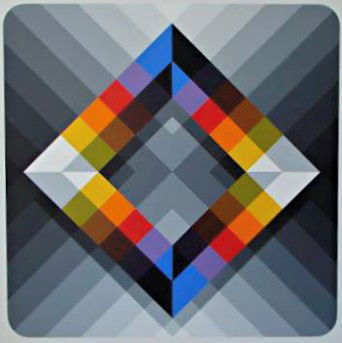 Marko Spalatin Oil Painting "Quartet I": Spalatin, Marco (American, 1945 - ). "Quartet I" Oil painting on canvas. 36 1/2" height by 40 1/2" width. Signed and titled upon the back.