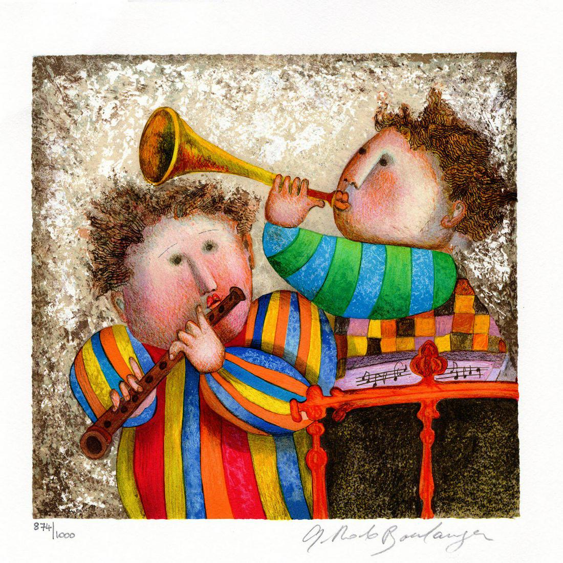 Graciela Rodo Boulanger Musique Pir Les Yeux Lithograph (1 of 2)