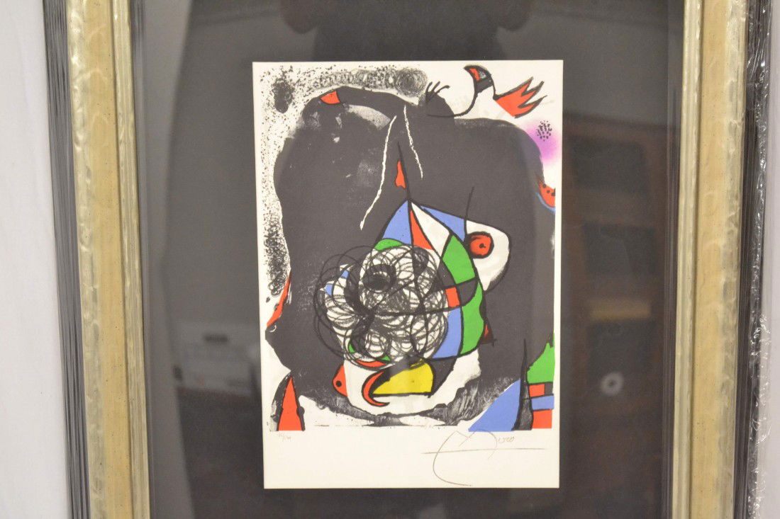 The End of an Illusion II - Joan Miro: Lithograph Signed and Numbered 122/5000