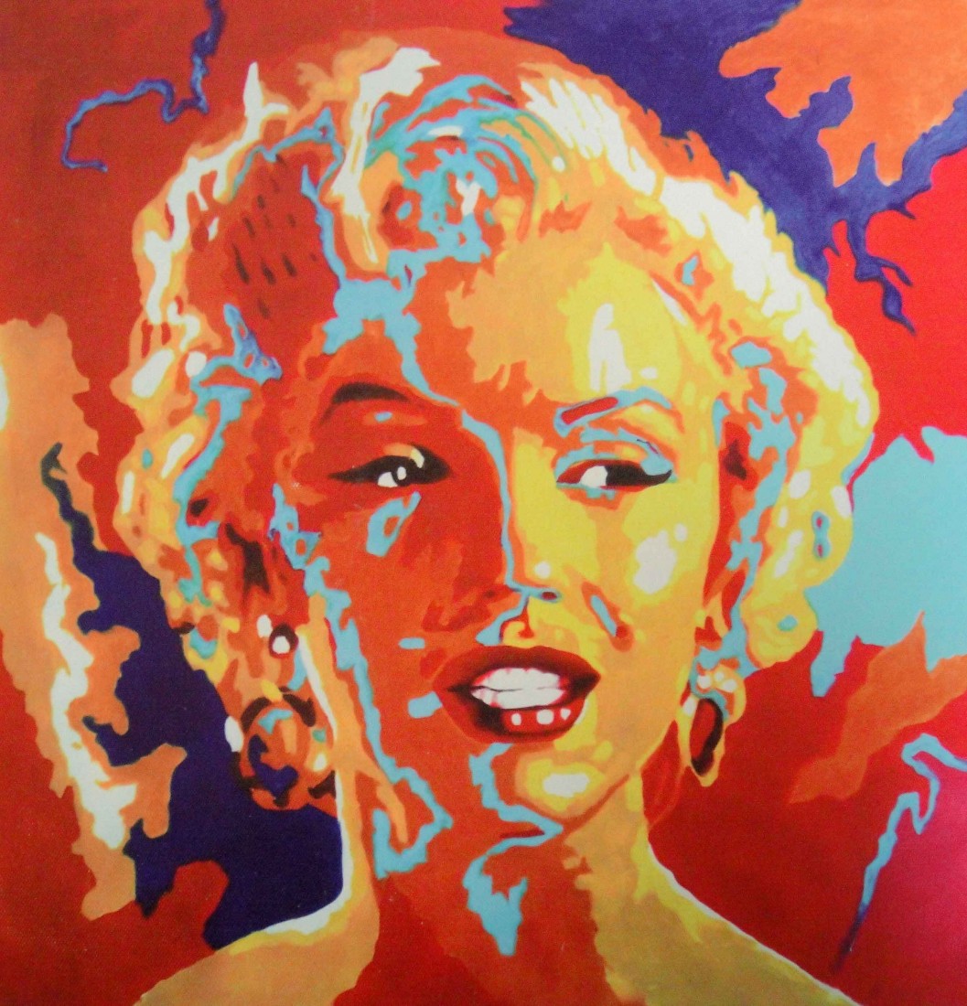 0029 Marilyn Monroe Portrait Sexy pop art Prints on can: 0029 Marilyn Monroe Portrait Sexy pop art Prints on canvas 30bbc