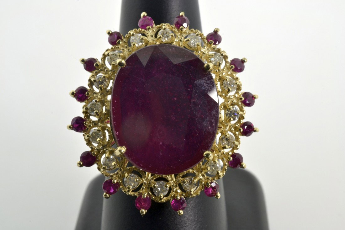 Ruby Ring Appraised Value: $13,942