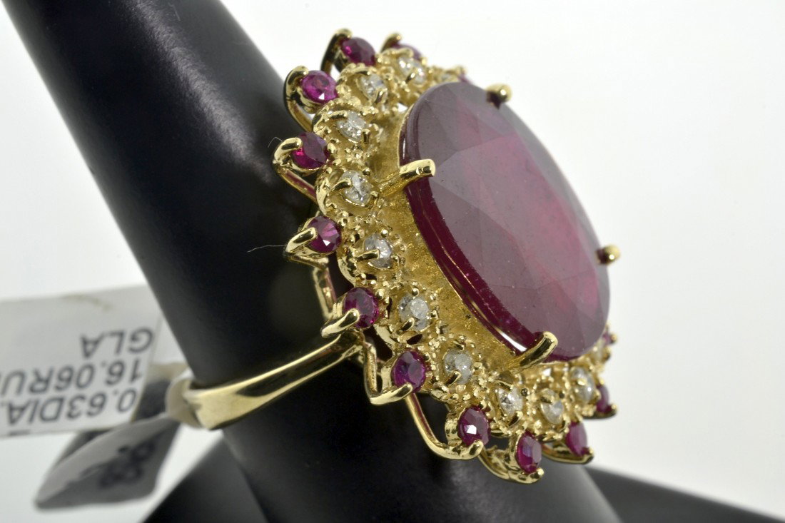 Ruby Ring Appraised Value: $13,942 - 3
