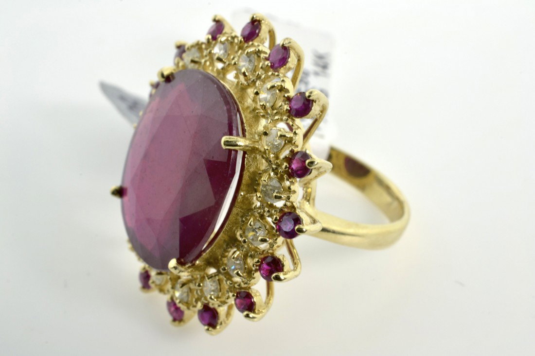 Ruby Ring Appraised Value: $13,942 - 4