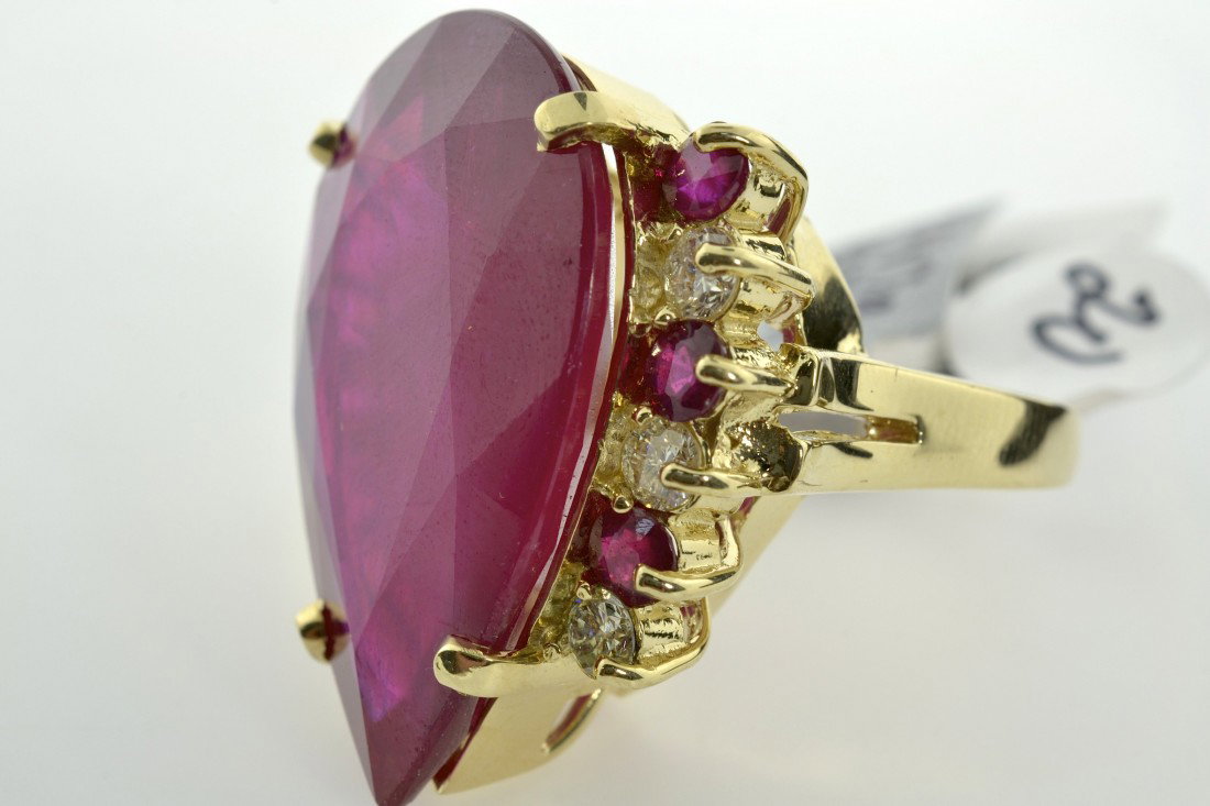 Ruby Ring Appraised Value: $32,924 - 3