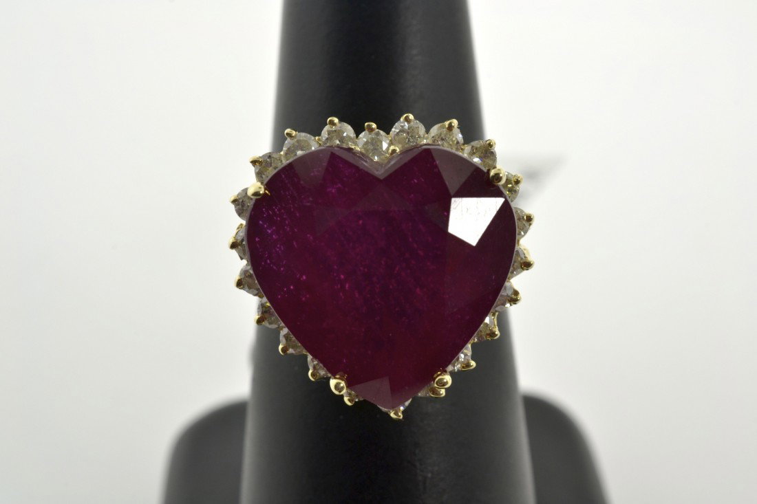 Ruby Ring Appraised Value: $27,229