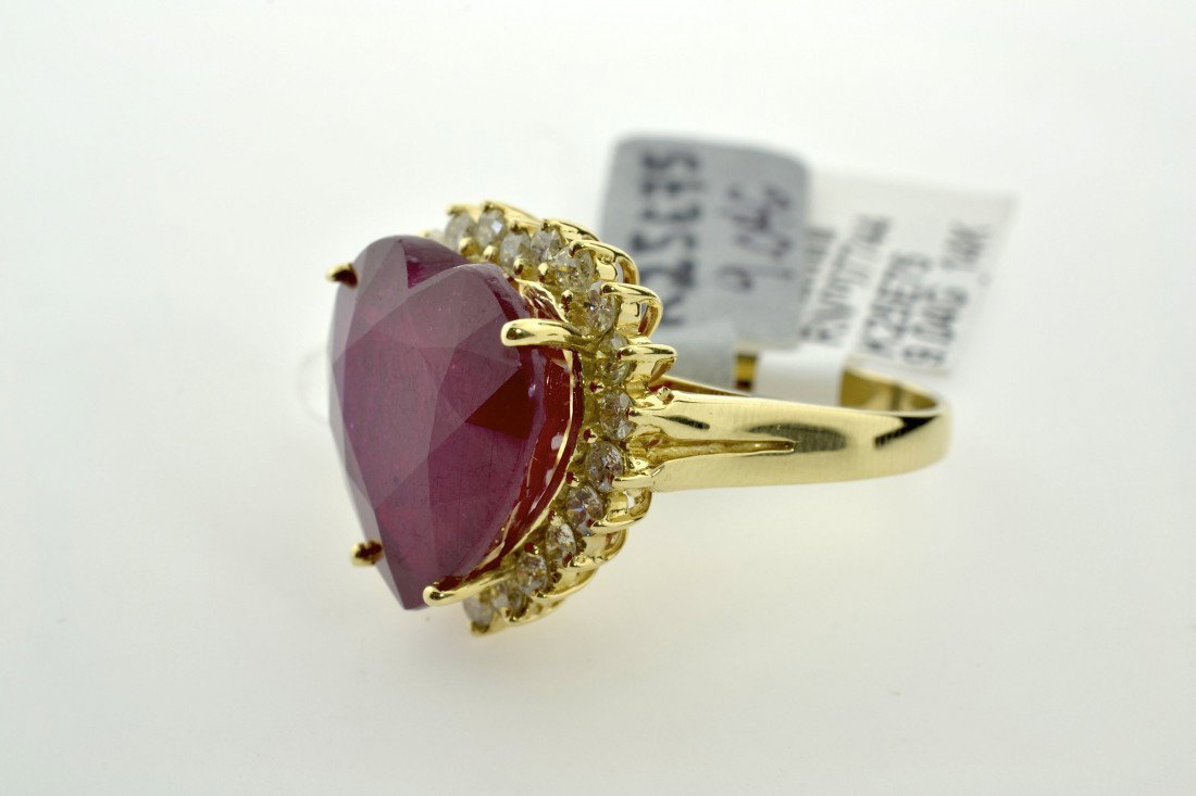 Ruby Ring Appraised Value: $27,229 - 3