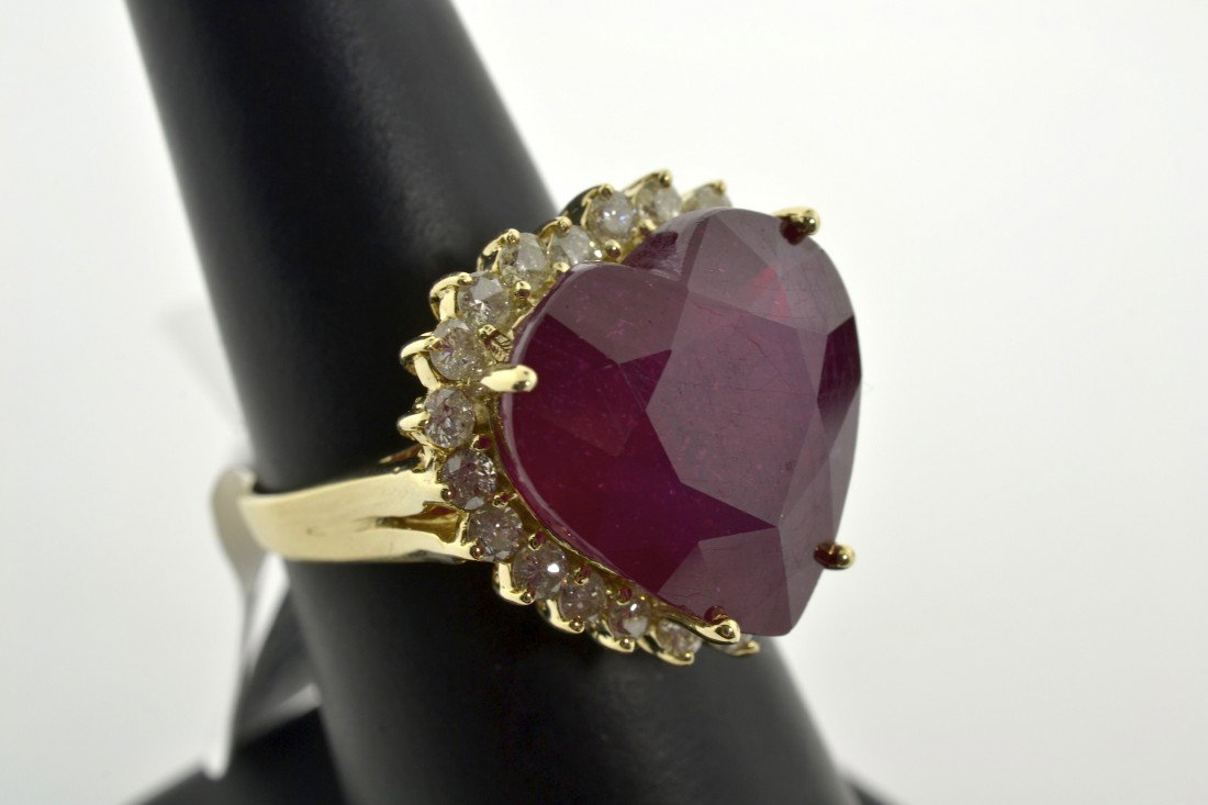 Ruby Ring Appraised Value: $27,229 - 4