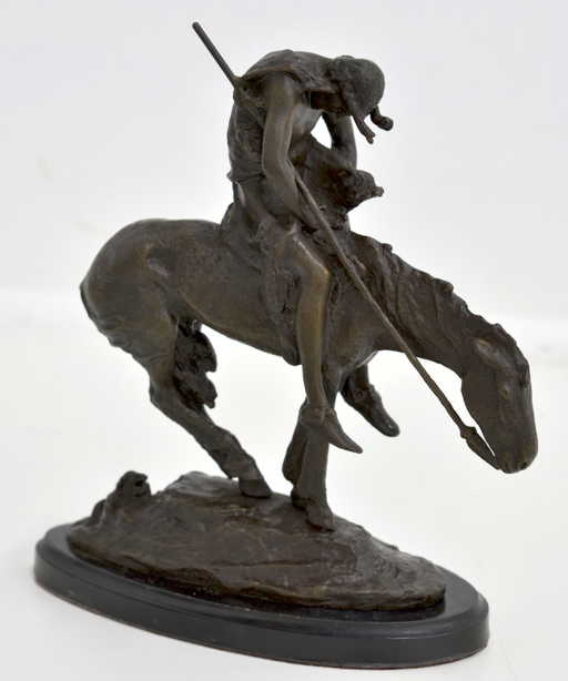 Bronze Remington "End Of The Trail" Statue