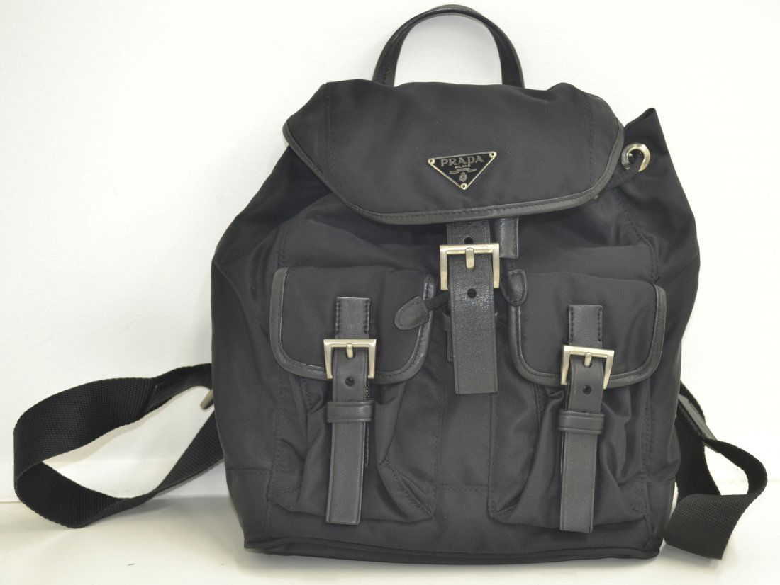 Prada Black Backpack (USED): Prada Black Backpack (USED) EXCELLENT CONDITION K44J5