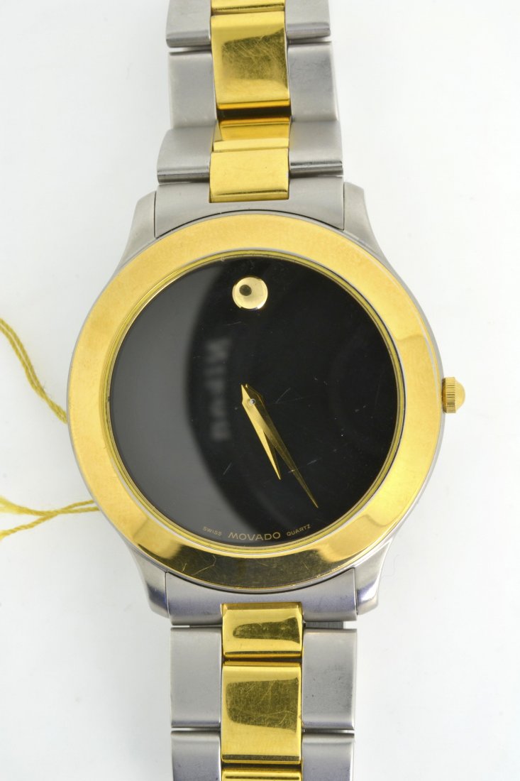 Men's Original Movado Two-tone Watch: Men's Original Movado Two-tone Watch K39D6