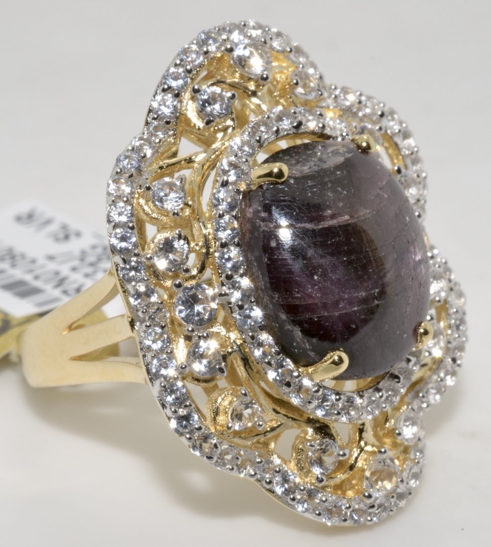 Ruby & Sapphire Ring Appraised Value: $5,526 - 3
