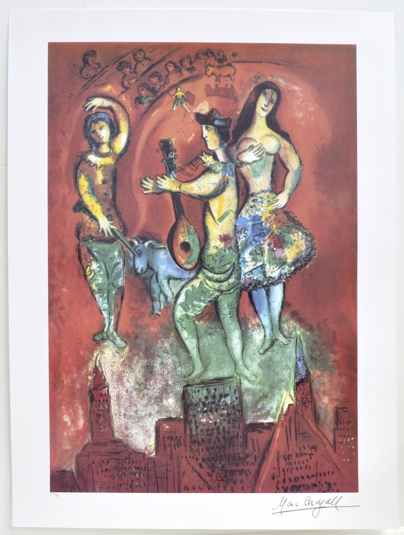 Marc Chagall's "Carmen" Art (LITHO)