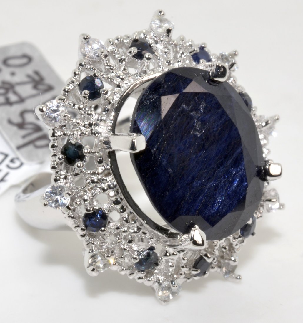 Sapphire Ring Appraised Value: $8,436 - 3