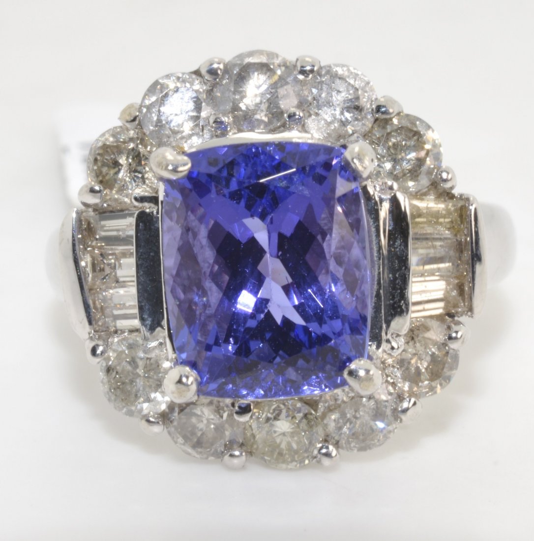 Tanzanite & Diamond Ring Appraised Value: $16,500
