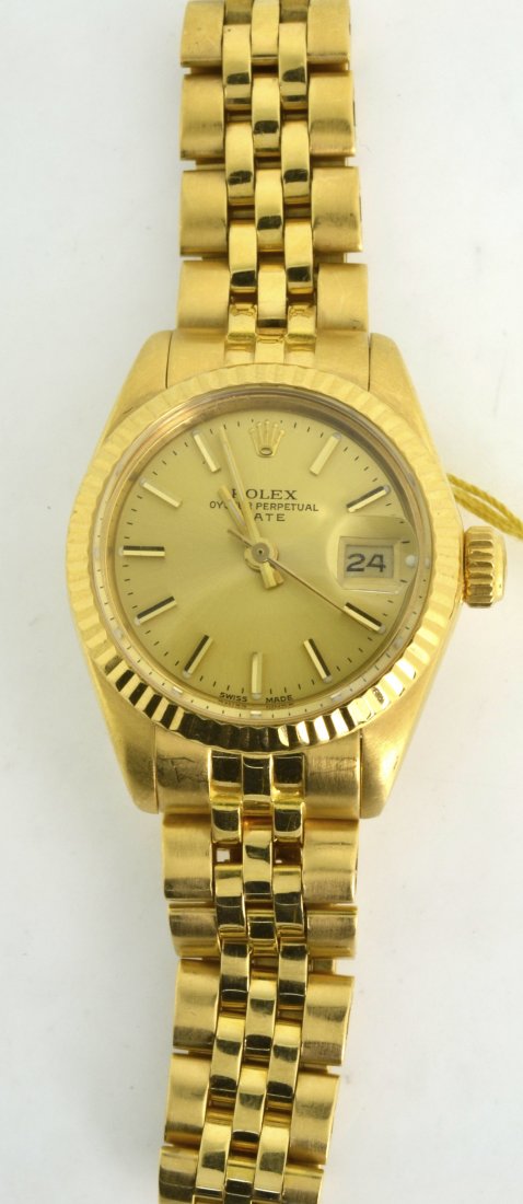 Rolex 18KT Gold Watch Appraised Value: $ 14,990