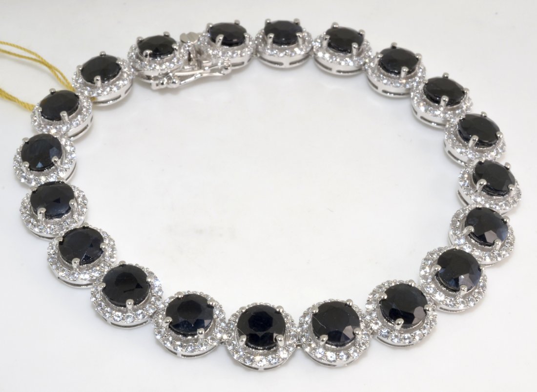 Sapphire Bracelet Appraised Value: $6,190