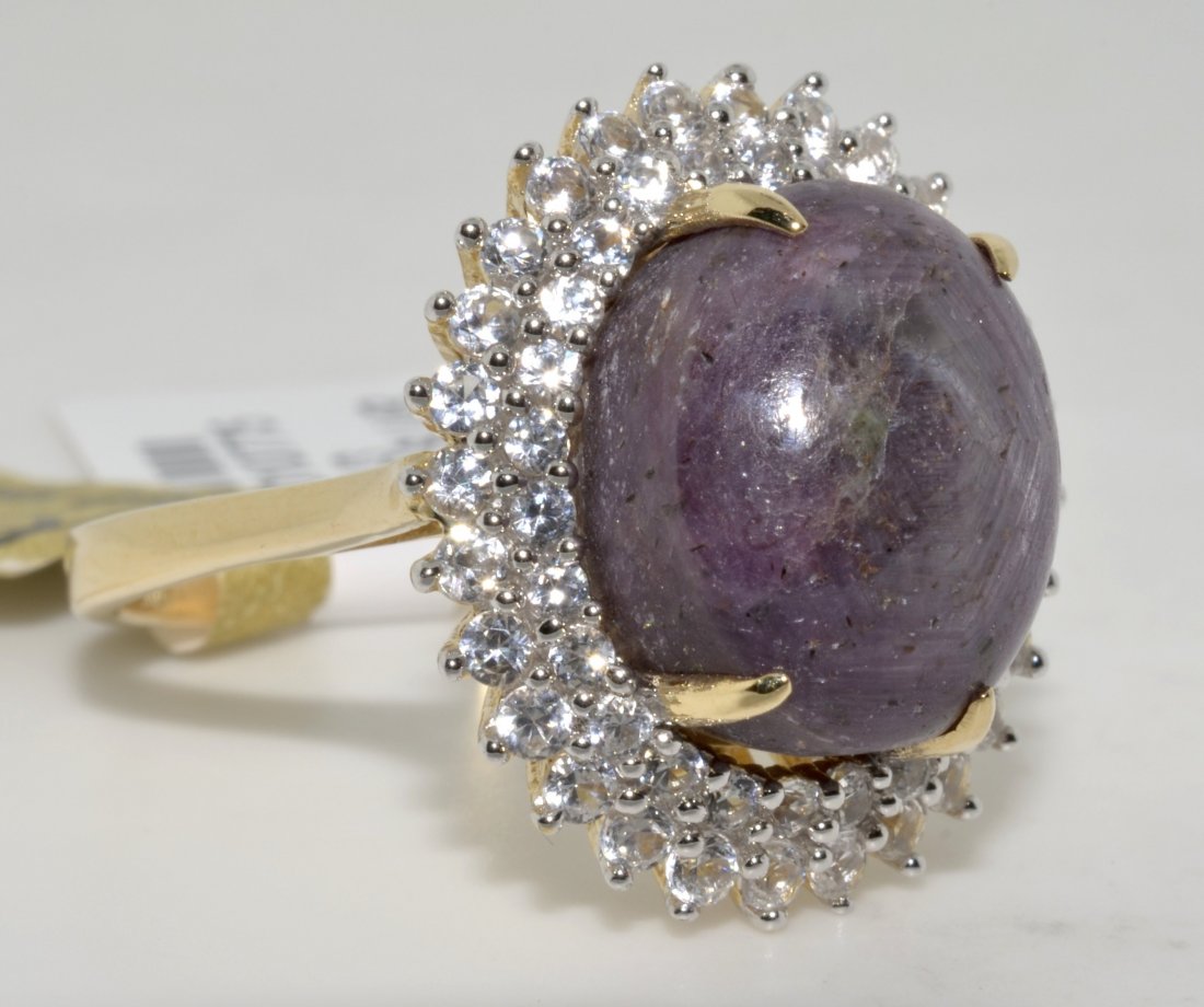 Ruby & Sapphire Ring Appraised Value: $4,434 - 3