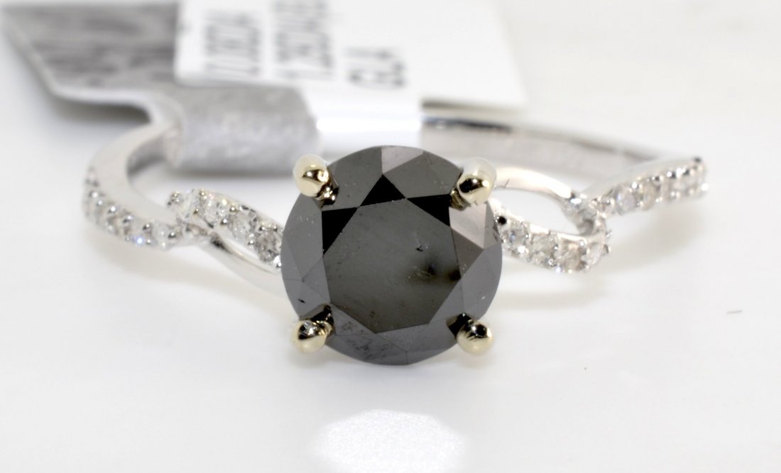 Black & White Diamond Ring Appraised Value: $3,202