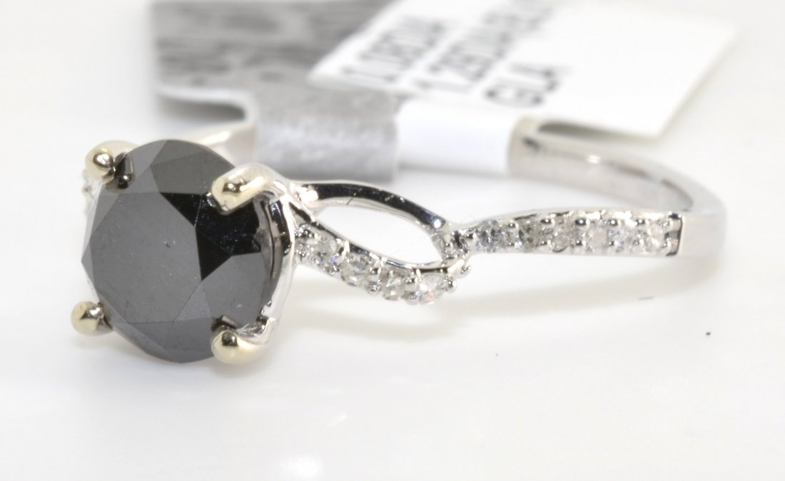Black & White Diamond Ring Appraised Value: $3,202 - 3