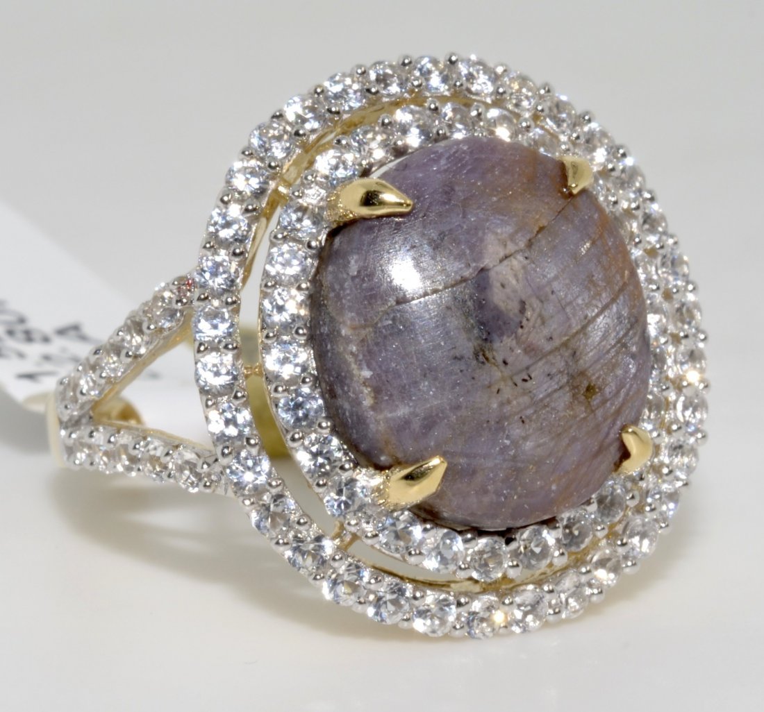 Ruby & Sapphire Ring Appraised Value: $6,095