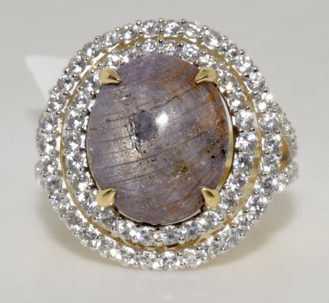 Ruby & Sapphire Ring Appraised Value: $6,095 - 3