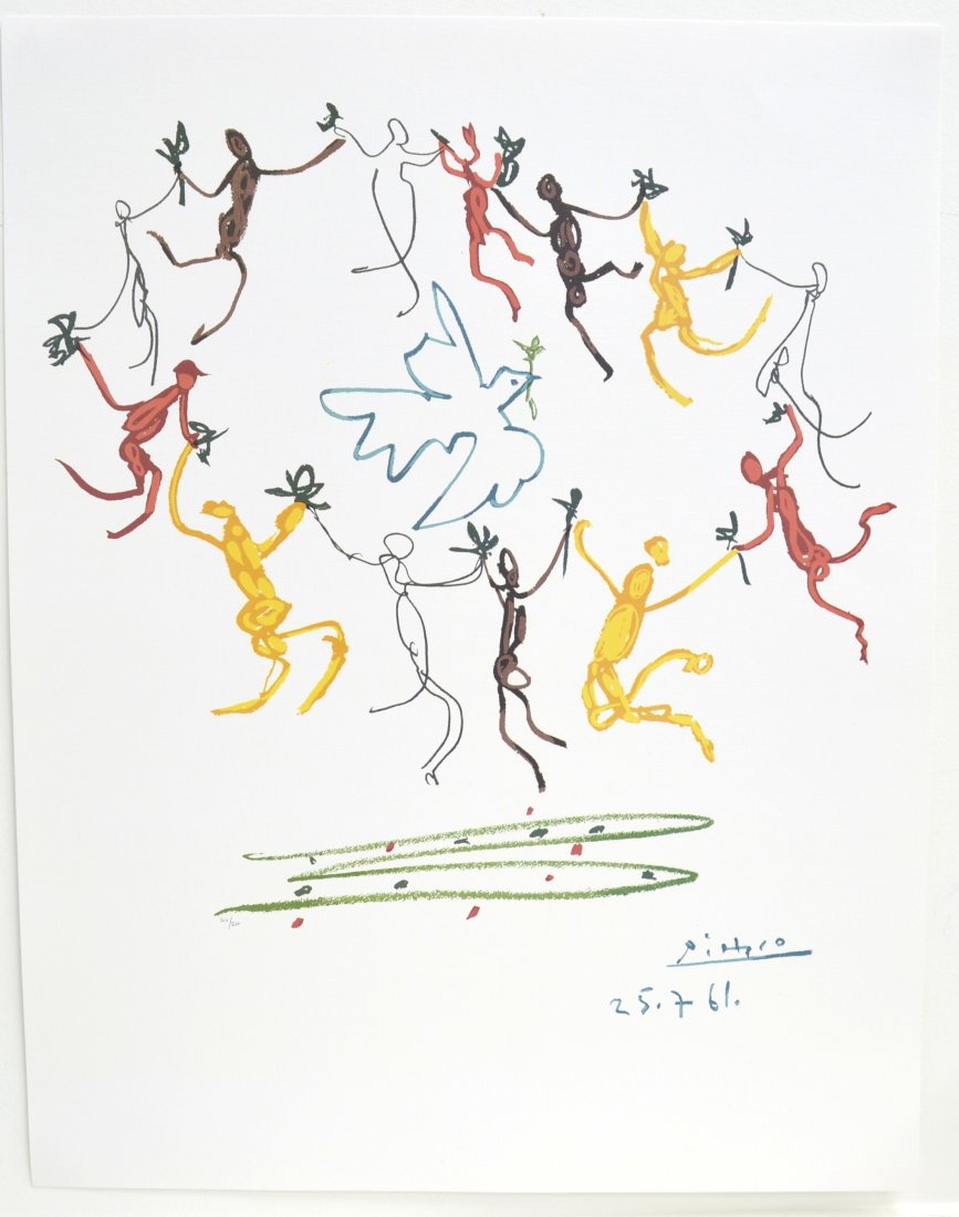 Pablo Picasso's "Le Rhonde" Art (LITHO)