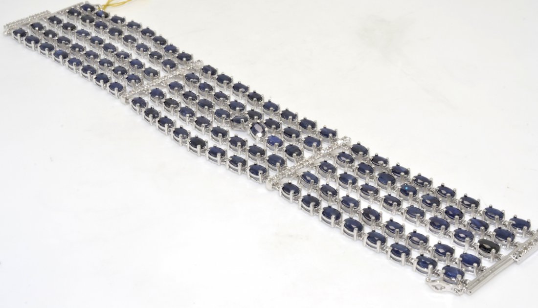 Sapphire Bracelet Appraised Value: $16,758
