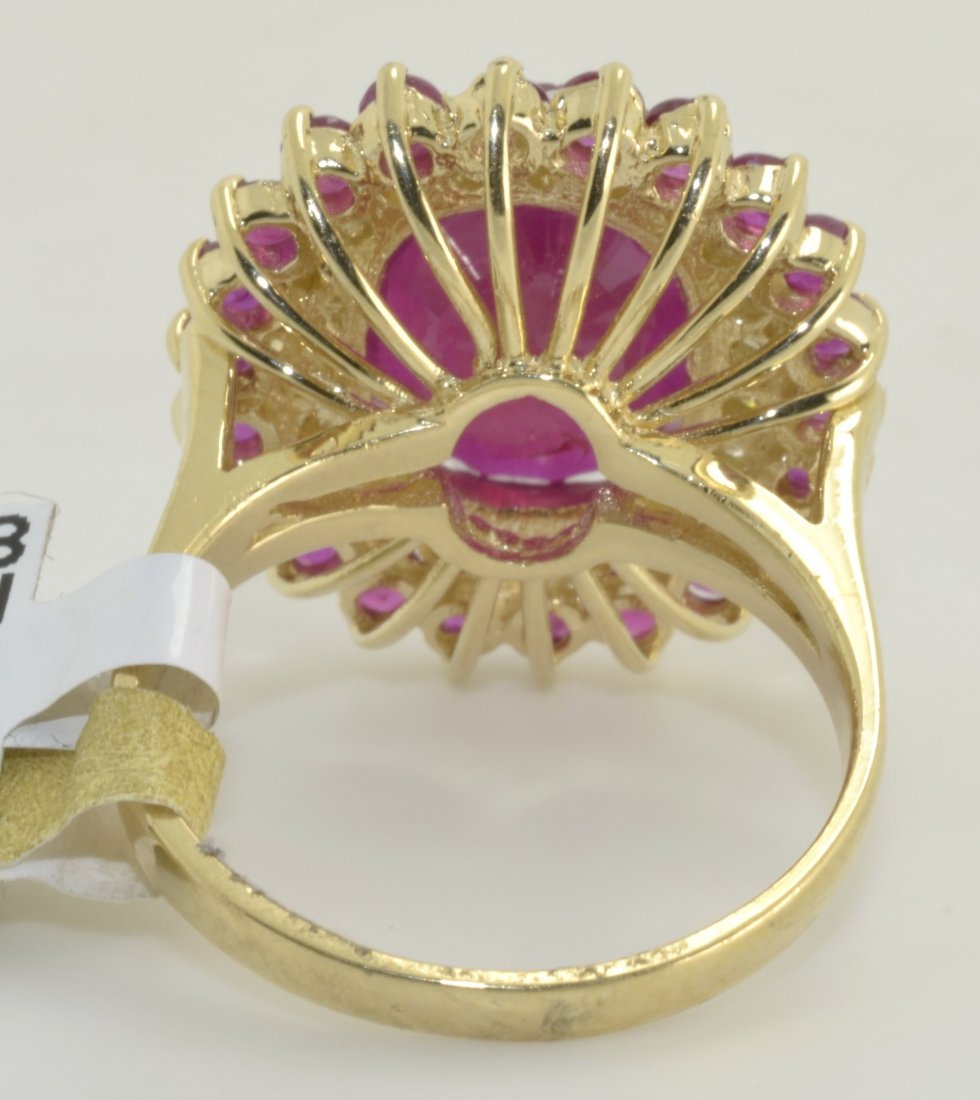 Ruby & Diamond Ring Appraised Value: $17,259 - 4