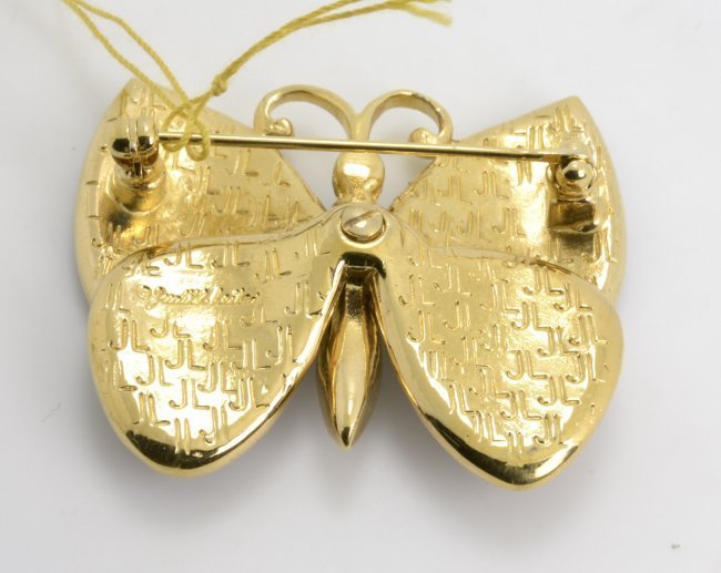 Judith Leiber Brooch (BUTTERFLY) - 2