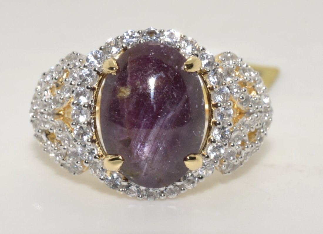 Ruby & Sapphire Ring Appraised Value: $1,600 - 3
