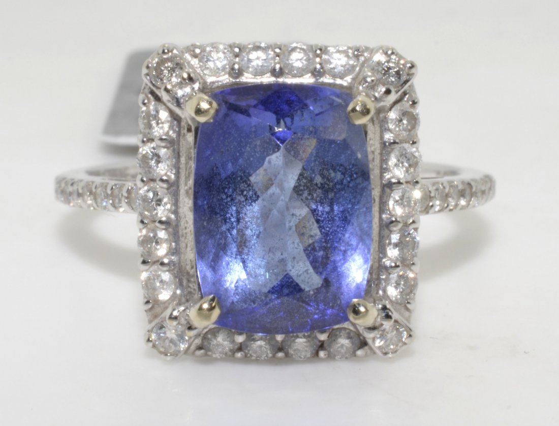 Tanzanite & Diamond Ring Appraised Value: $9,750