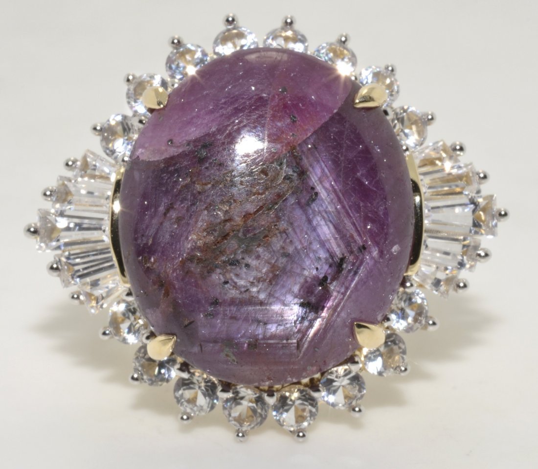 Ruby & Sapphire Ring Appraised Value: $3,200 - 3