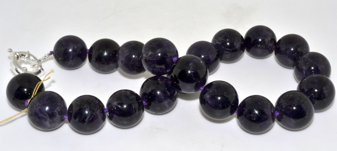 Amethyst Necklace Appraised Value: $3,407