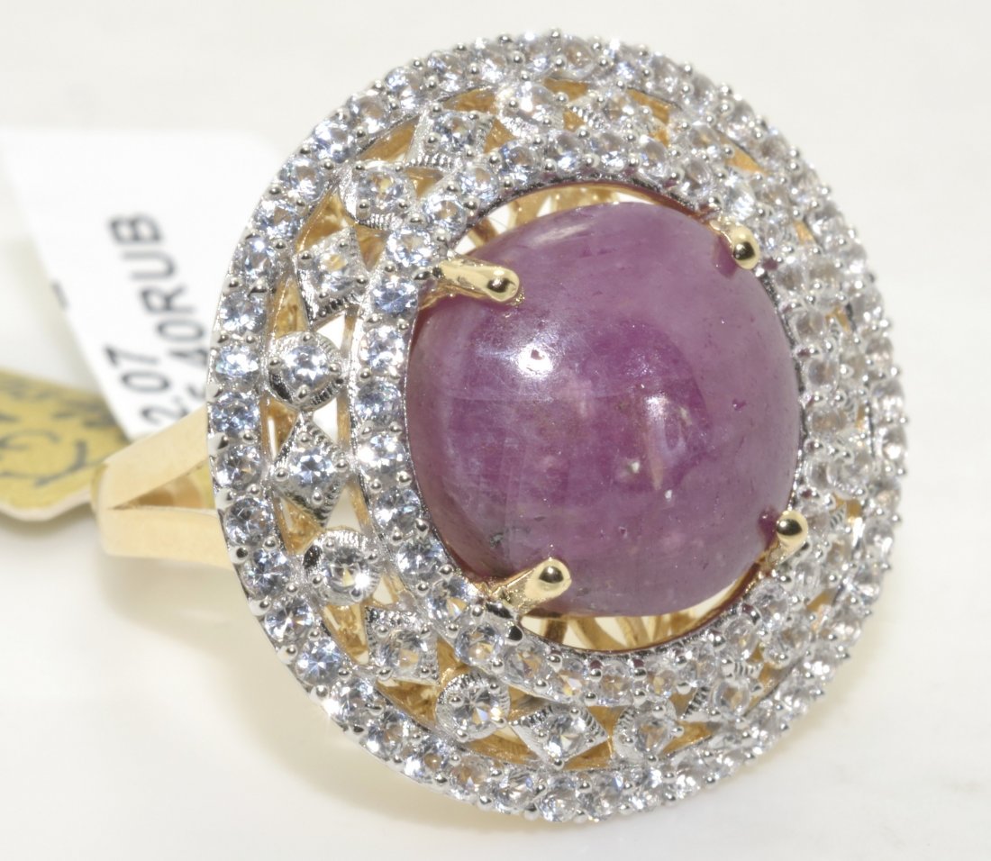 Ruby & Sapphire Ring Appraised Value: $2,280