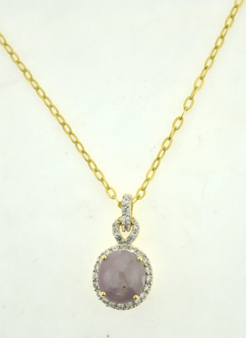 Ruby & Diamond Necklace Appraised Value: $5,083