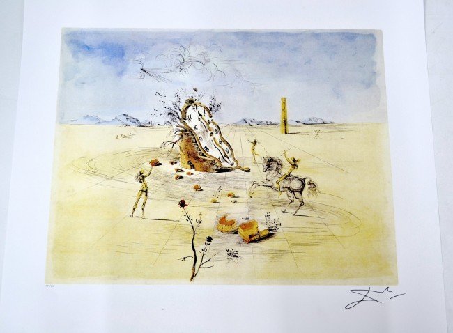 Salvador Dali's "Cosmic Horseman" Art