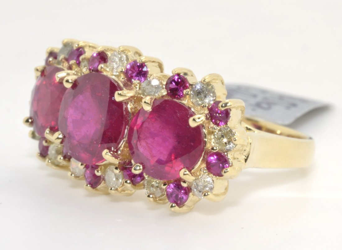 Ruby & Diamond Ring Appraised Value: $3,580 - 3