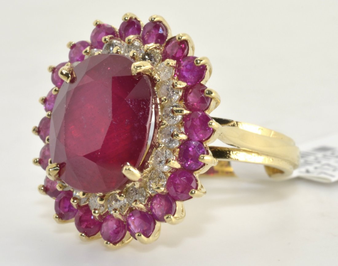 Ruby & Diamond Ring Appraised Value: $4,455