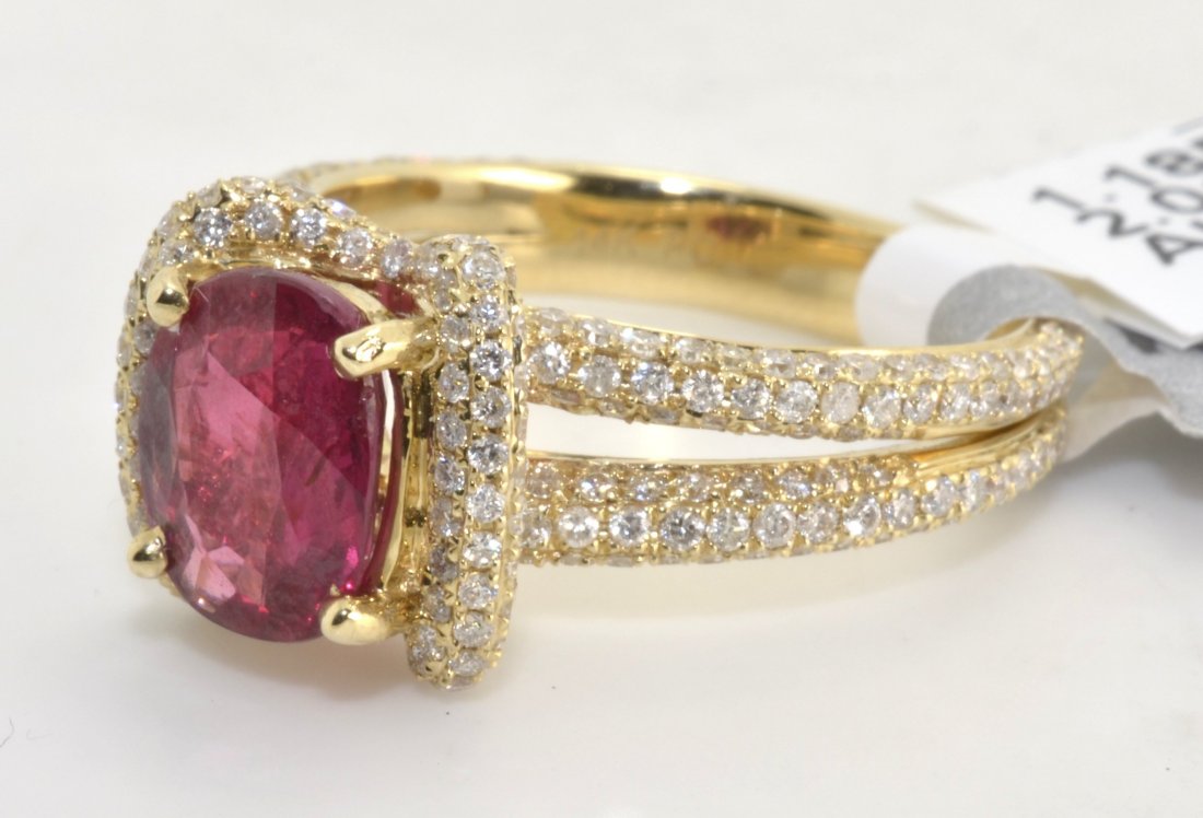 Ruby & Diamond Ring Appraised Value: $16,750 (GIA CERT.