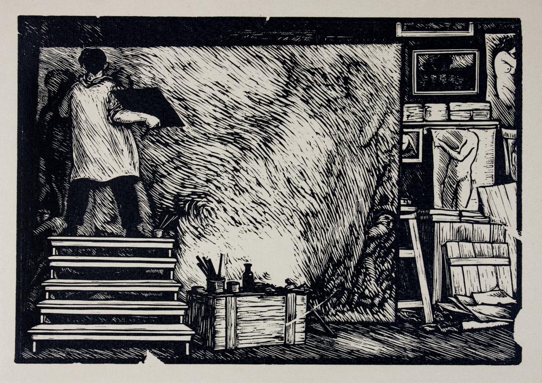 Guerrini, Un sogno: Giovanni Guerrini, Un sogno. 1912 2 litografie per illustrare Un sogno: Oltre il sogno, Tra la pineta e il mare. Da "L'Eroica", n. 7, marzo 1912. Si aggiungono: Domenico Bacc