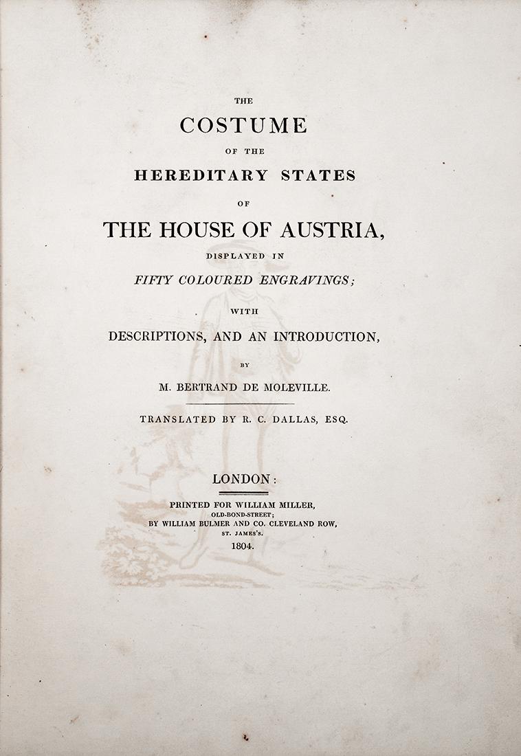 Bertrand de Moleville, The Costume … (1 of 2)