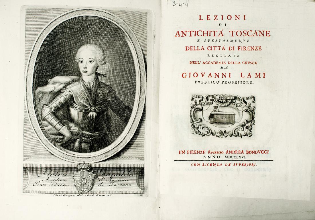 Lami, Lezioni di antichità toscane … (1 of 1)