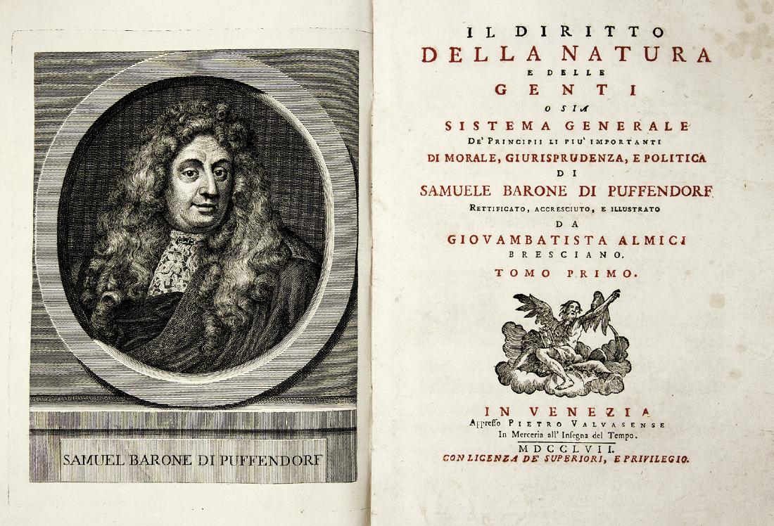 Pufendorf, Il diritto della natura … (1 of 1)