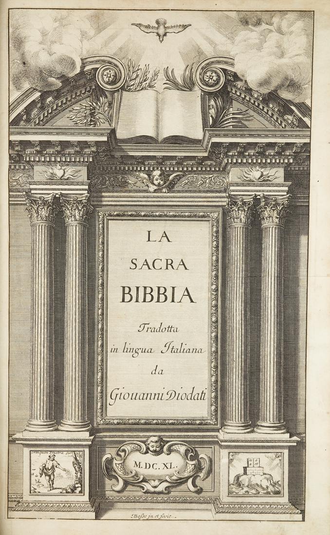 La Sacra Bibbia, tradotta in lingua Italiana… (1 of 3)
