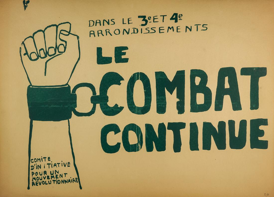 [May '68] Dans le 3e et 4e arrondissements (1 of 2)