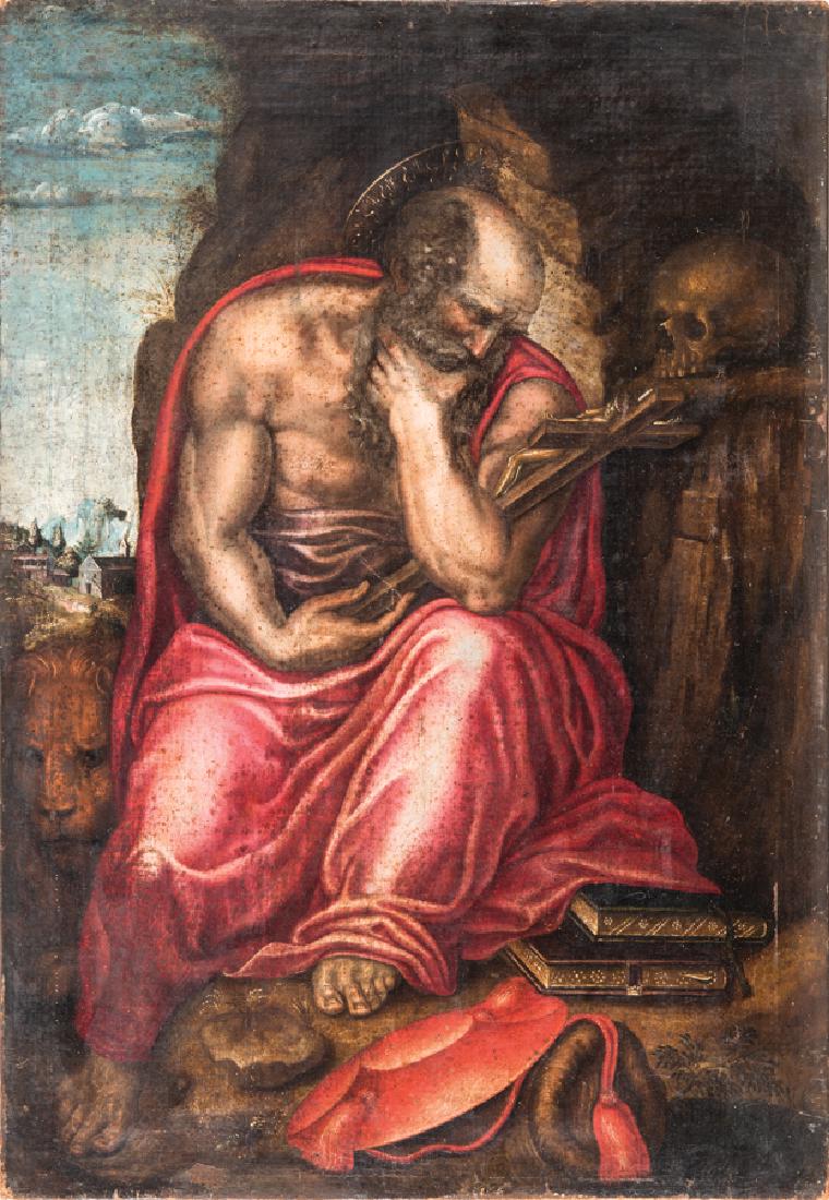 Scuola italiana del XVI sec., San Gerolamo in ado (1 of 1)
