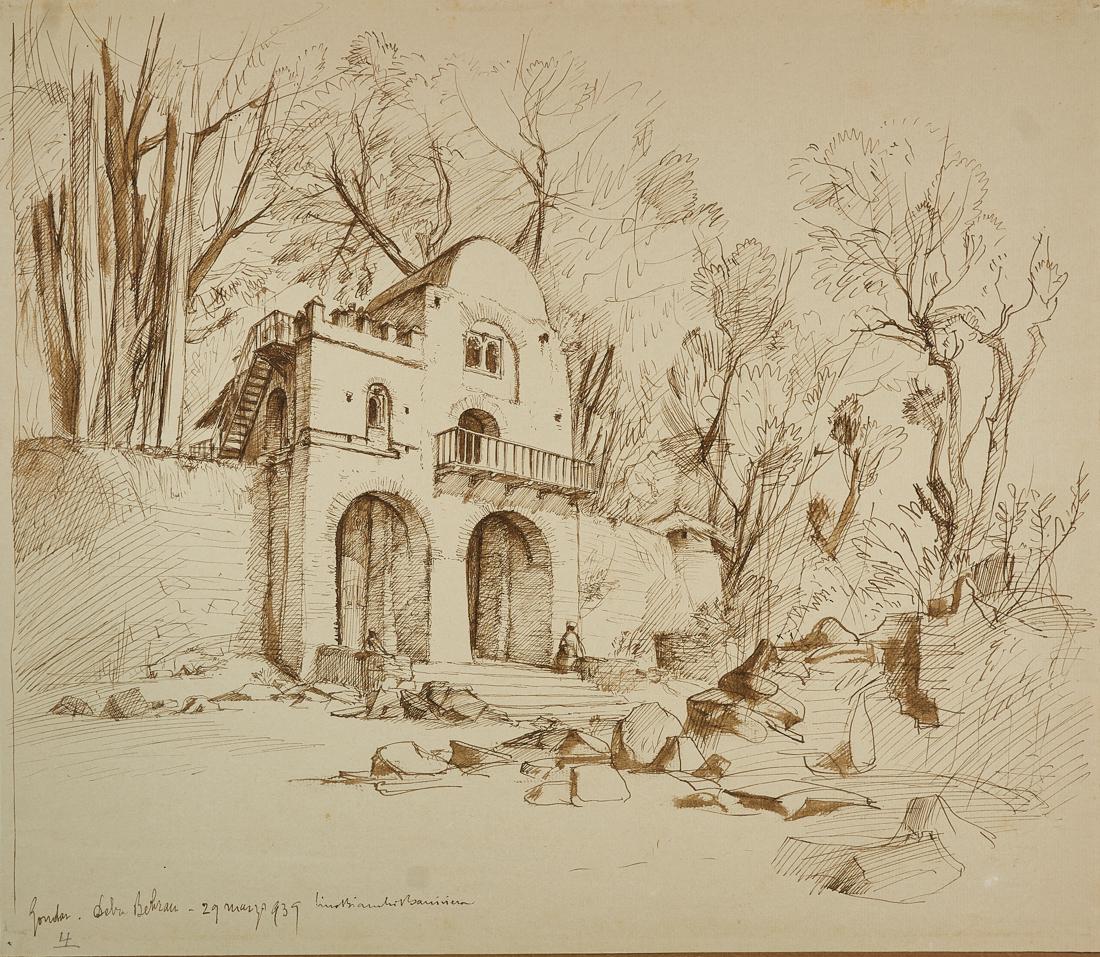 Bianchi Barriviera, 2 disegni preparatori… (1 of 2)