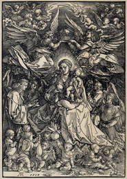 Dürer, Maria regina degli angeli, 1518