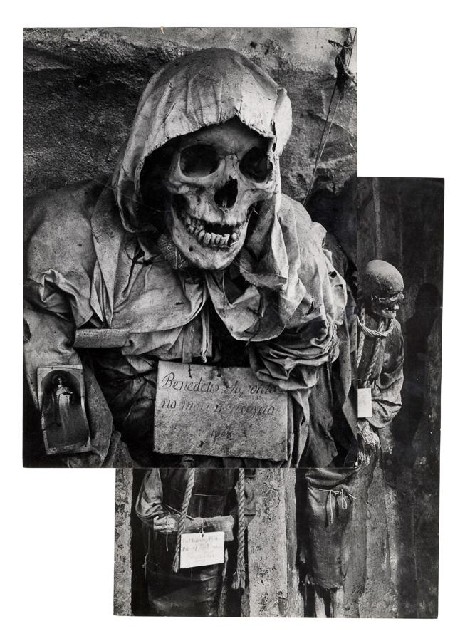 List Herbert, Raccolta di 8 fotografie...: List Herbert, Raccolta di 8 fotografie realizzate nella Cripta dei Cappuccini. Sicilia, Palermo 1950 Due di queste fotografie sono pubblicate in “Herbert List. Diario italiano. A cura di M