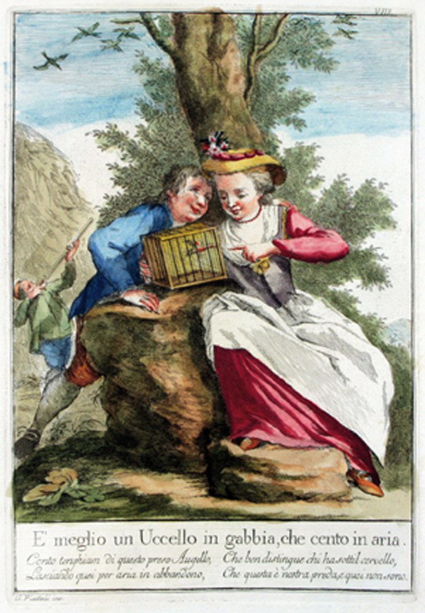 Old master print Etching